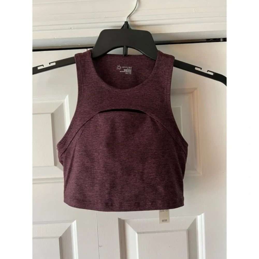 Offline by Aerie Women's Heathered Purple